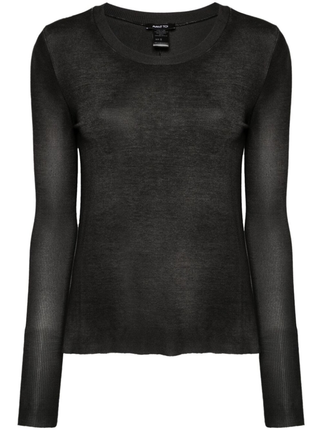 Avant Toi футболка в рубчик с выцветшим эффектом, черный
Avant Toi футболка в рубчик с выцветшим эффектом, черный