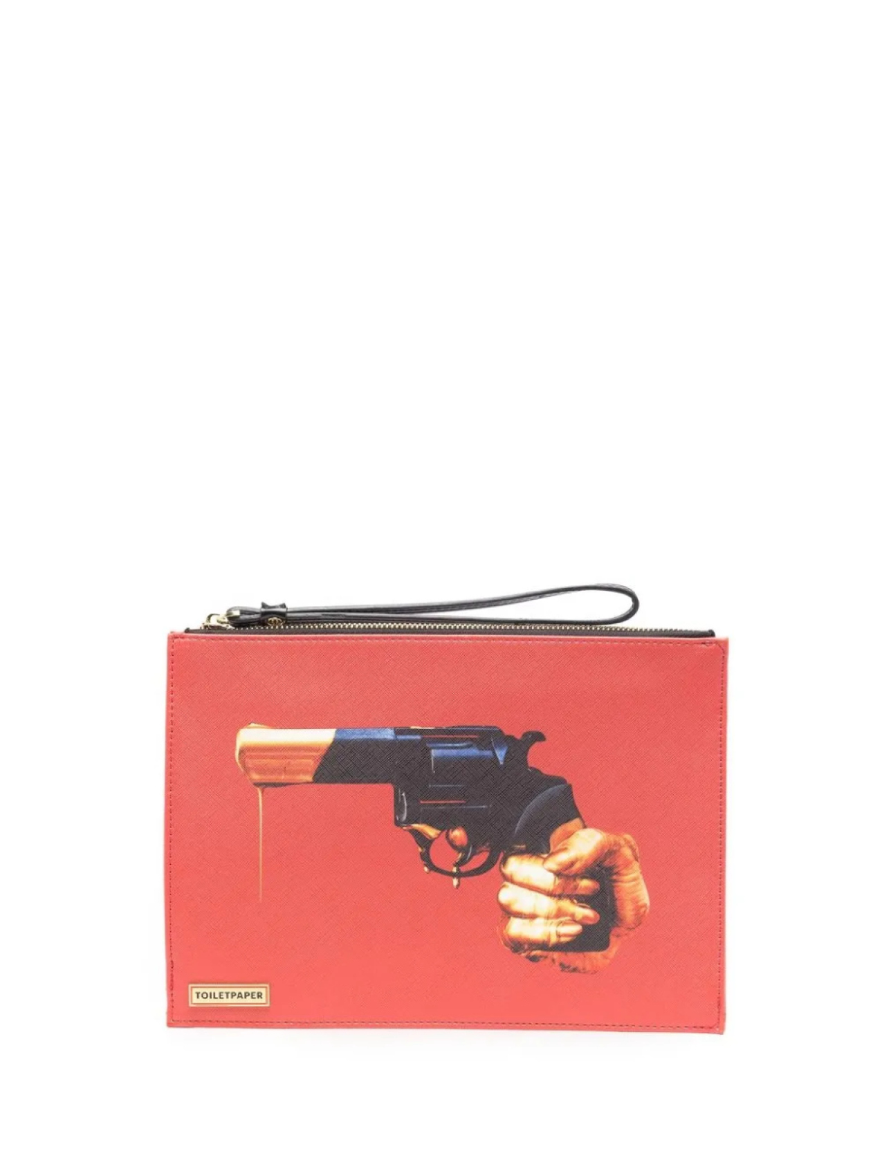 Несессер с графичным принтом Seletti, красный
Несессер с графичным принтом Seletti, красный