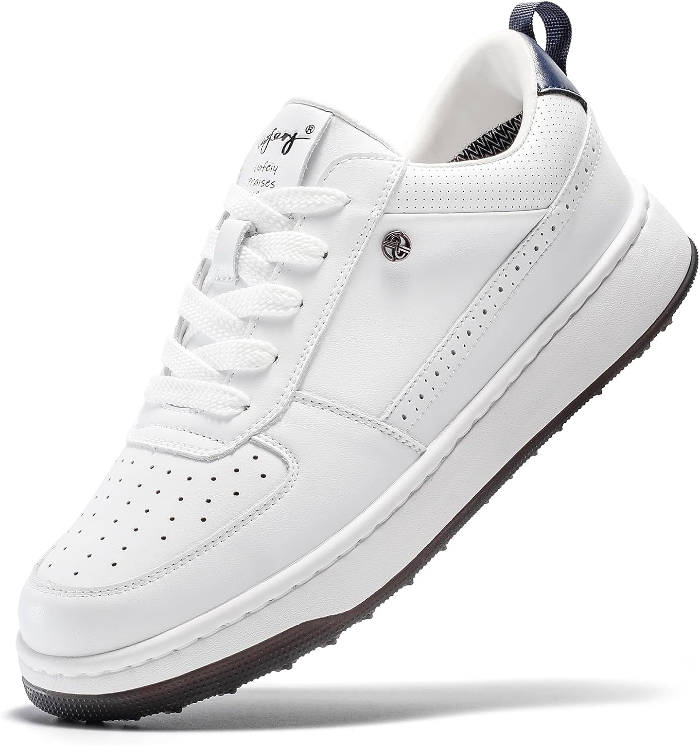 Мужские гольф-туфли UOFEIY без шипов, водоотталкивающий кожаный верх, удобная амортизация при ходьбе, резиновая подошва с сцеплением, дышащий перфорированный дизайн, гольф-кроссовки U.Ofeiy, белый/синий
Мужские гольф-туфли UOFEIY без шипов, водоотталкивающий кожаный верх, удобная амортизация при ходьбе, резиновая подошва с сцеплением, дышащий перфорированный дизайн, гольф-кроссовки U.Ofeiy, белый/синий