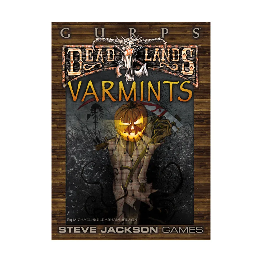 Varmints, GURPS (1st-3rd Edition) - Deadlands, мягкая обложка
Varmints, GURPS (1st-3rd Edition) - Deadlands, мягкая обложка