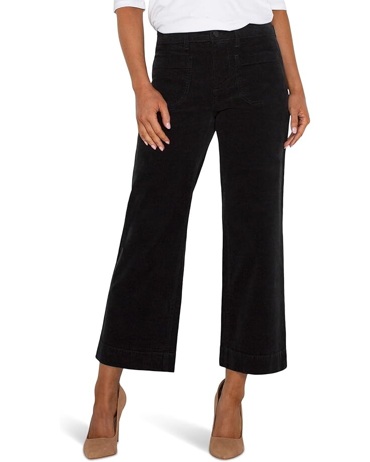 Джинсы Liverpool Los Angeles Wide Leg Crop with Patch Pockets Mid Rise Stretch Corduroy in Onyx, цвет Onyx
Джинсы Liverpool Los Angeles Wide Leg Crop with Patch Pockets Mid Rise Stretch Corduroy in Onyx, цвет Onyx