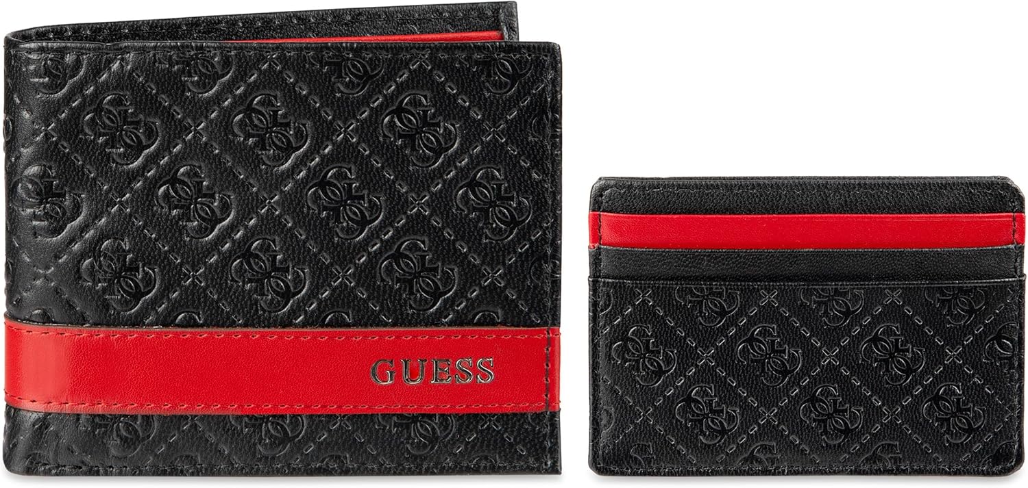 Кошелек Guess Men's RFID, Black/Red
Кошелек Guess Men's RFID, Black/Red