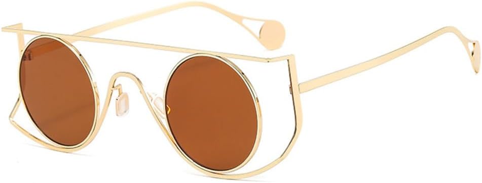 Винтажные круглые солнцезащитные очки для мужчин, маленькая оправа, легкосплавные, женские солнцезащитные очки с защитой от УФ-излучения UV400, очки для вождения в стиле стимпанк LANGSER, C4gold-brown
Винтажные круглые солнцезащитные очки для мужчин, маленькая оправа, легкосплавные, женские солнцезащитные очки с защитой от УФ-излучения UV400, очки для вождения в стиле стимпанк LANGSER, C4gold-brown