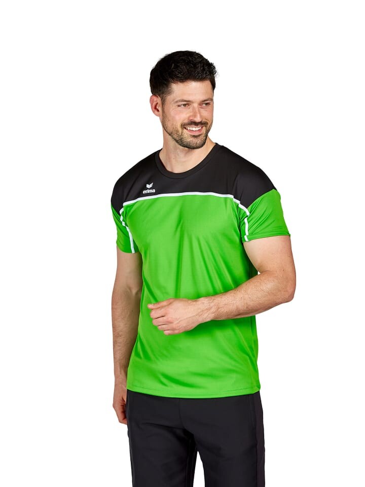 Спортивная футболка erima, цвет green/schwarz/weiss
Спортивная футболка erima, цвет green/schwarz/weiss