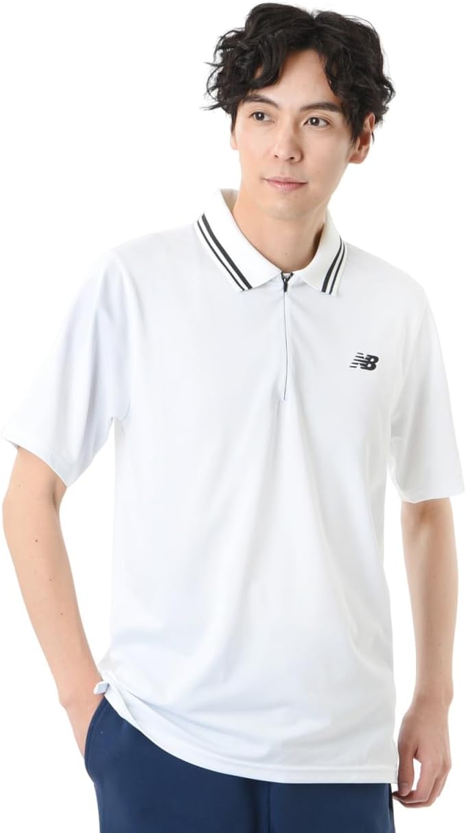 Мужская теннисная футболка-поло New Balance (MT41402), мужская сетчатая футболка-поло для турниров, белый
Мужская теннисная футболка-поло New Balance (MT41402), мужская сетчатая футболка-поло для турниров, белый