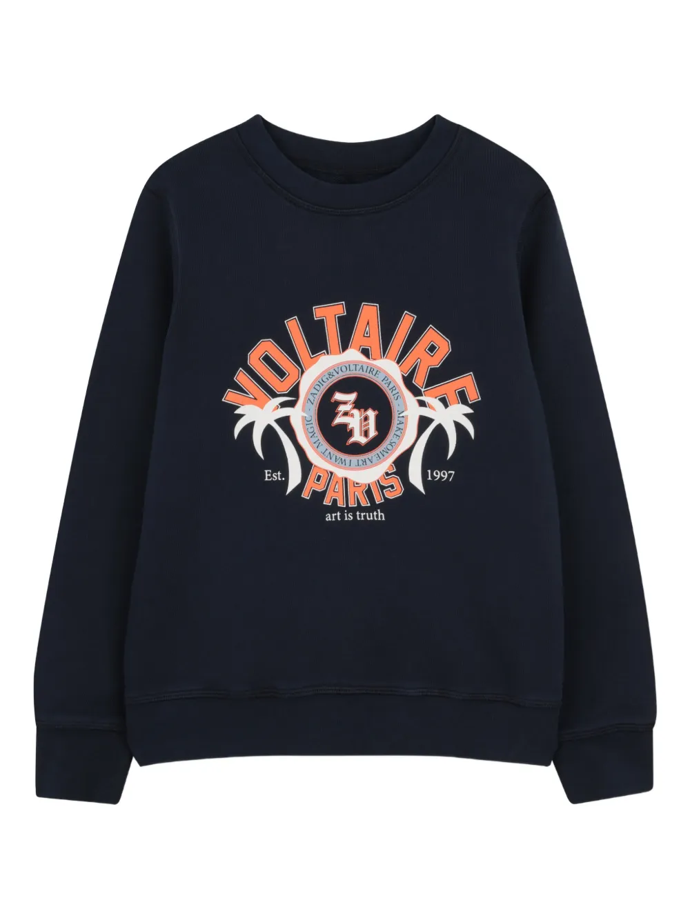 Толстовка с принтом Zadig & Voltaire Kids, синий
Толстовка с принтом Zadig & Voltaire Kids, синий