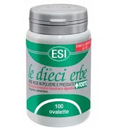 Esi Le Dieci Erbe + Forte 100 Ovalette добавка при запорах
Esi Le Dieci Erbe + Forte 100 Ovalette добавка при запорах