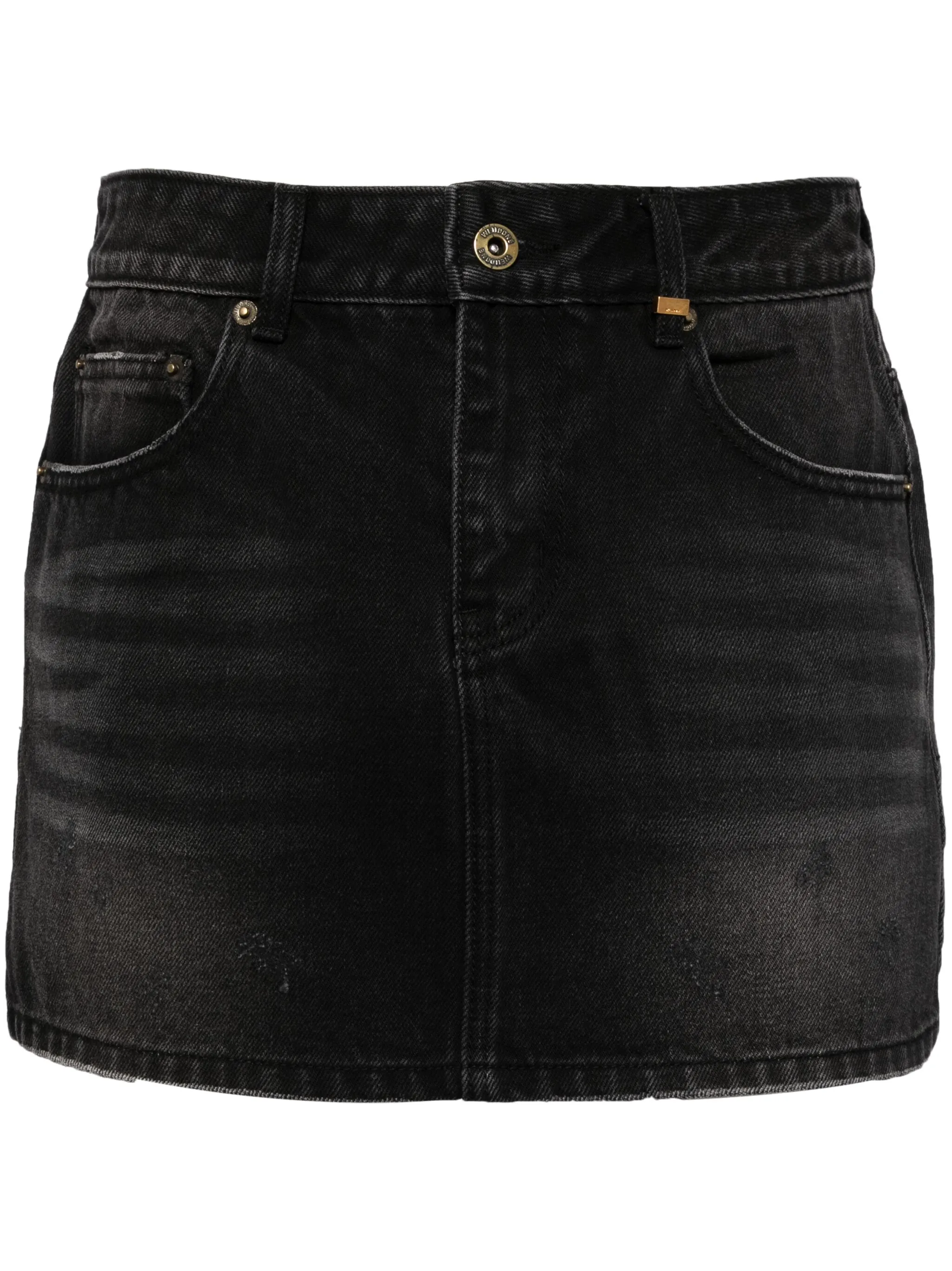 Юбка А-силуэта We11Done, черный
Юбка А-силуэта We11Done, черный