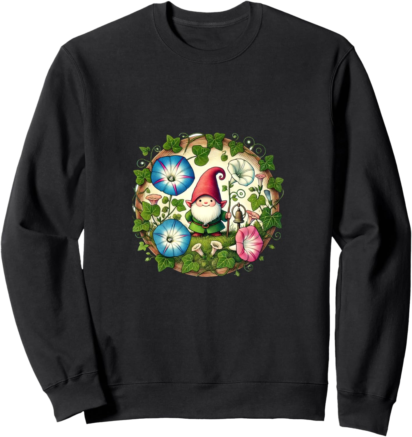 Забавная толстовка с изображением гнома из цветочного сада Retro Gnome Snugg, черный
Забавная толстовка с изображением гнома из цветочного сада Retro Gnome Snugg, черный