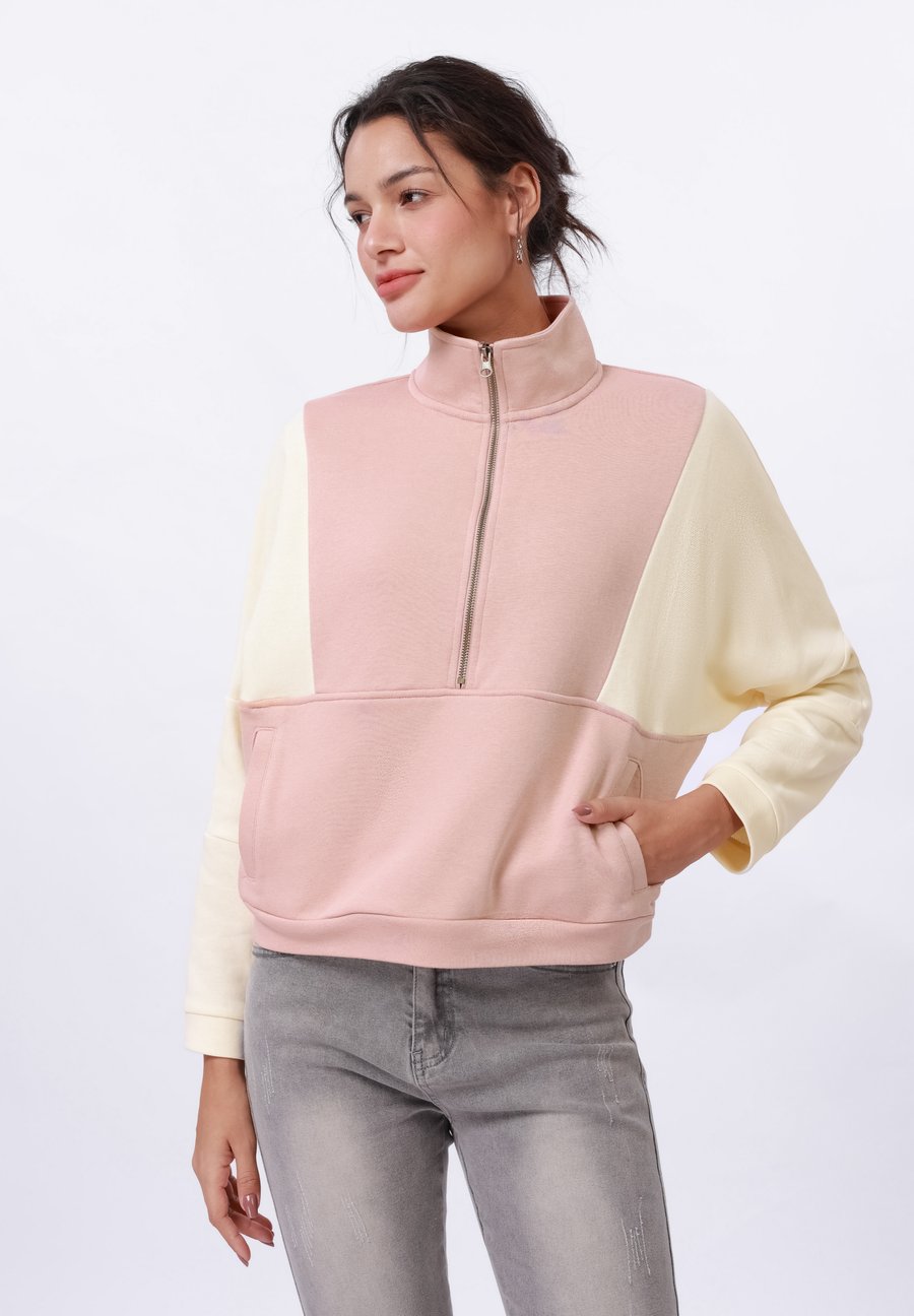 Толстовка Even&Odd Sweatshirt, Pink/Off-White/Pink
Толстовка Even&Odd Sweatshirt, Pink/Off-White/Pink