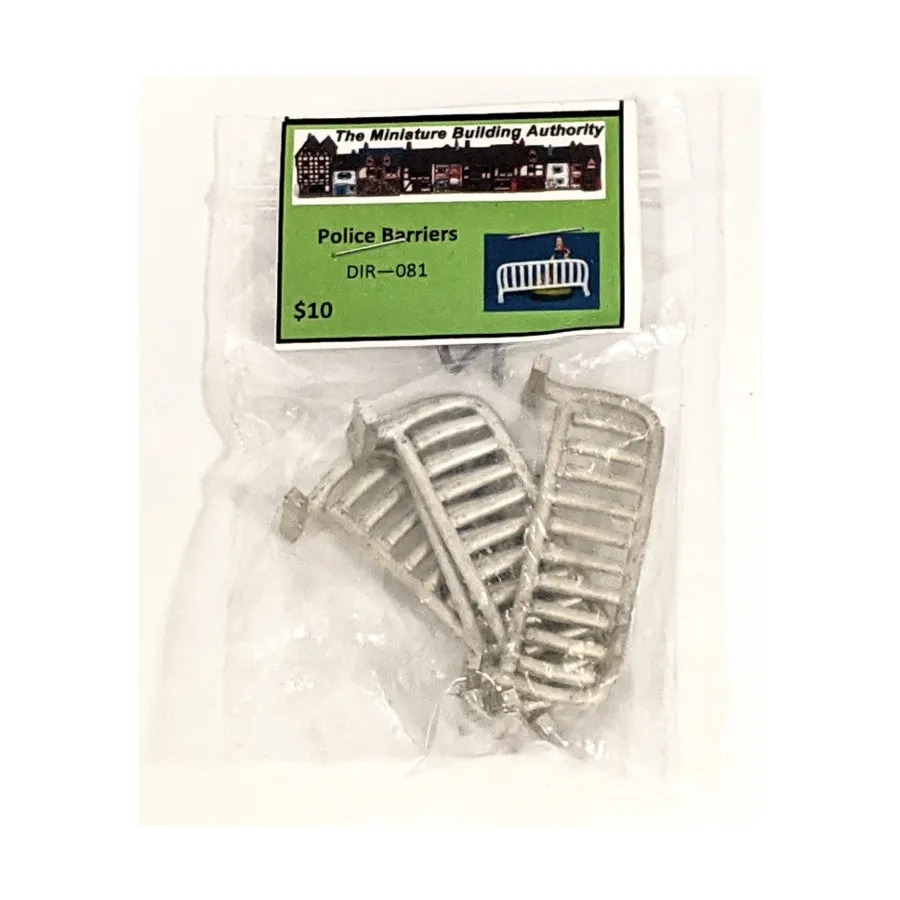 Полицейские барьеры, Modern Series (25mm)
Полицейские барьеры, Modern Series (25mm)