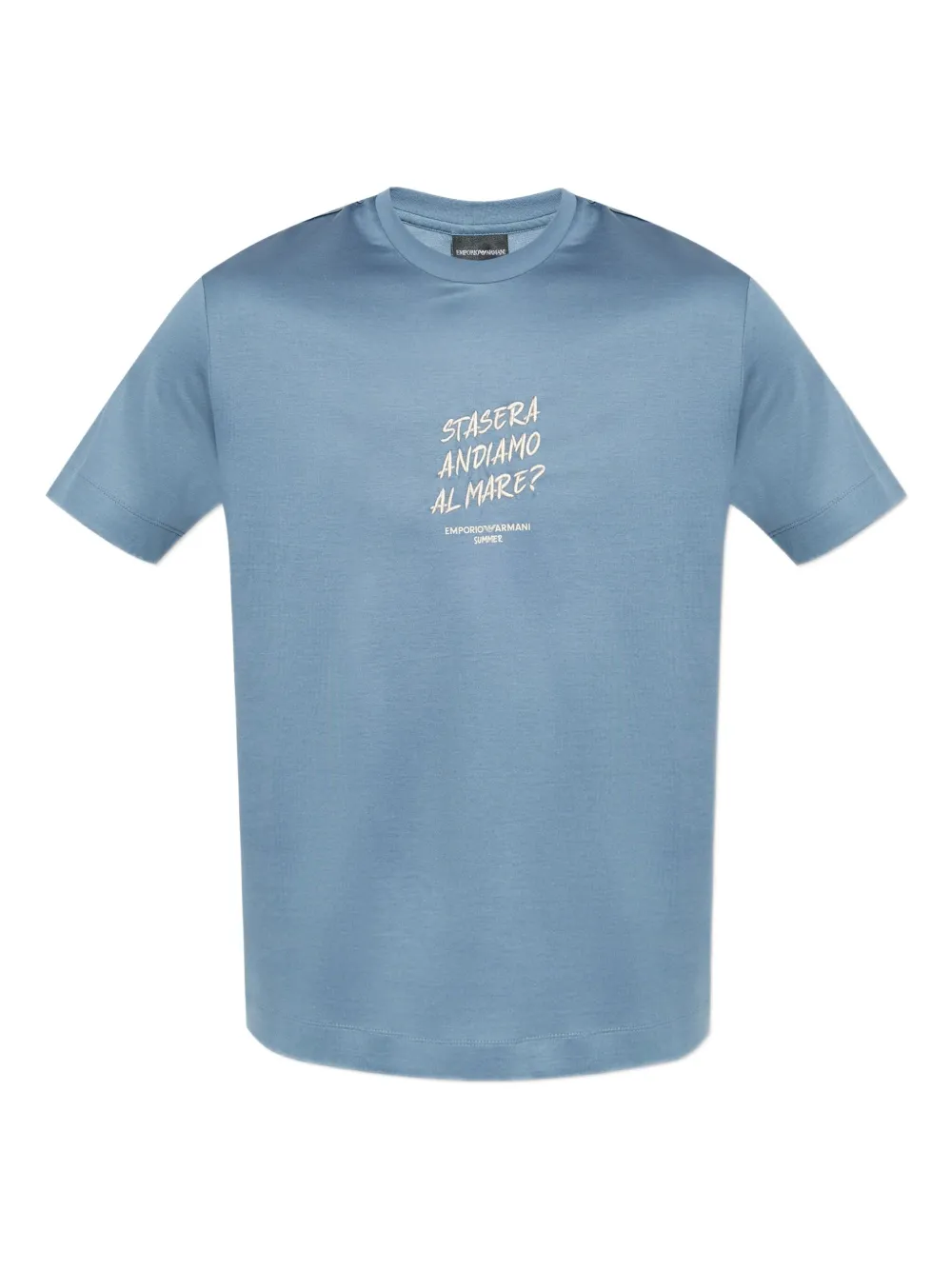 Футболка с вышитым логотипом EMPORIO ARMANI, синий
Футболка с вышитым логотипом EMPORIO ARMANI, синий
