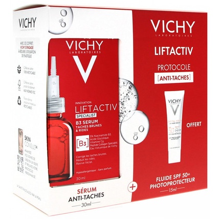 Сыворотка Liftactiv Specialist B3 против пигментных пятен и морщин 30 мл Vichy
Сыворотка Liftactiv Specialist B3 против пигментных пятен и морщин 30 мл Vichy