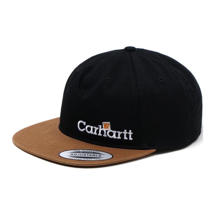 Carhartt WIP Хлопковая бейсболка унисекс черная, Black 
Carhartt WIP Хлопковая бейсболка унисекс черная, Black