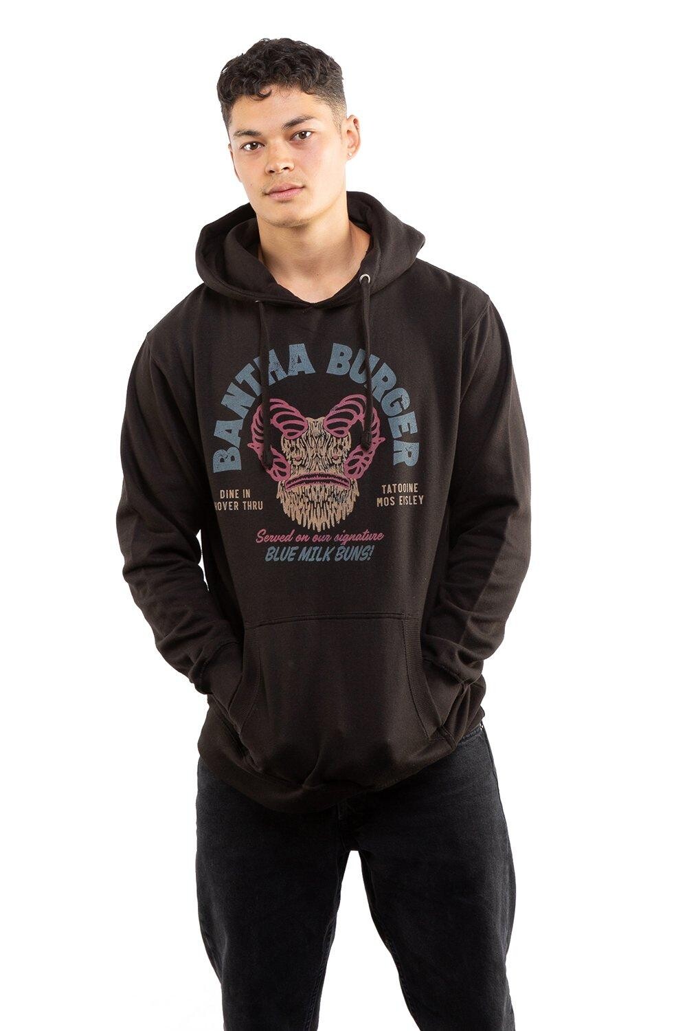 Хлопковая толстовка Bantha Burger Star Wars, черный
Хлопковая толстовка Bantha Burger Star Wars, черный