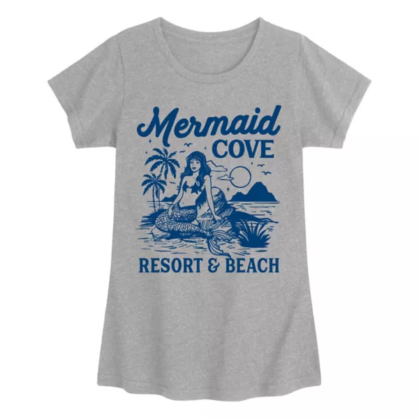 Футболка с принтом «Русалка-бухта курорт и пляж» для девочек 7–16 лет Licensed Character, серый
Футболка с принтом «Русалка-бухта курорт и пляж» для девочек 7–16 лет Licensed Character, серый