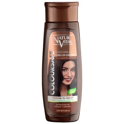 Маска для каштановых волос Coloursafe 300 мл, Naturaleza Y Vida
Маска для каштановых волос Coloursafe 300 мл, Naturaleza Y Vida