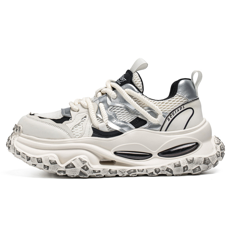 TELENT Мужские дышащие низкие кеды с амортизацией бело-черные, цвет White Black
TELENT Мужские дышащие низкие кеды с амортизацией бело-черные, цвет White Black