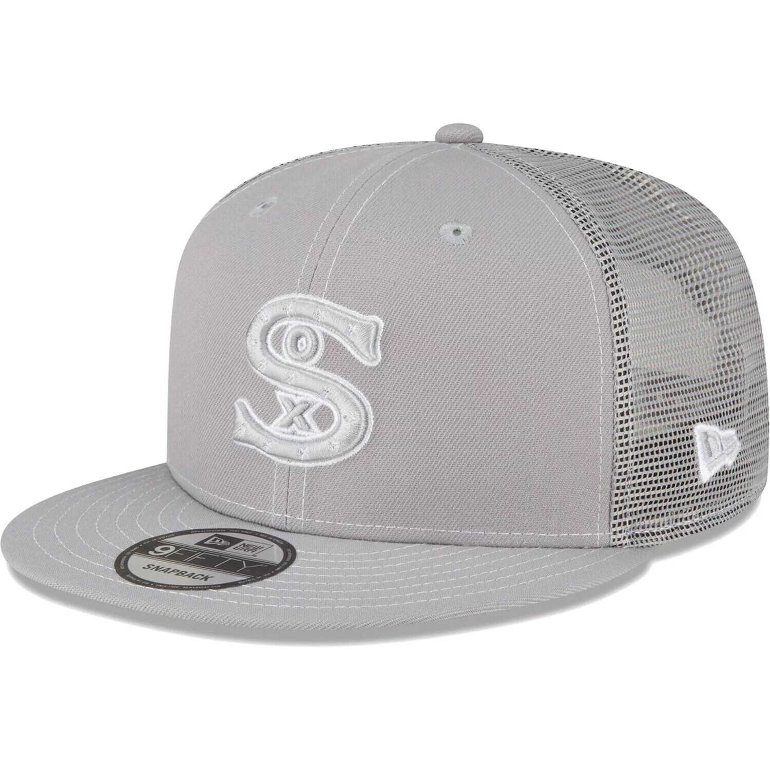 Мужская серая кепка New Era Chicago White Sox 2023 для тренировок на поле 9FIFTY Snapback
Мужская серая кепка New Era Chicago White Sox 2023 для тренировок на поле 9FIFTY Snapback