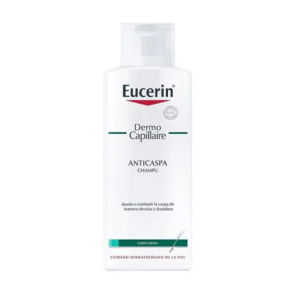 Гель-шампунь против перхоти Dermo Capillaire Champú Eucerin, 250 ml
Гель-шампунь против перхоти Dermo Capillaire Champú Eucerin, 250 ml