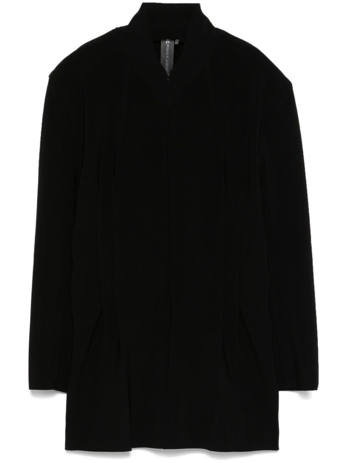 Мини-платье с подплечниками и застежкой-молнией Norma Kamali, черный
Мини-платье с подплечниками и застежкой-молнией Norma Kamali, черный