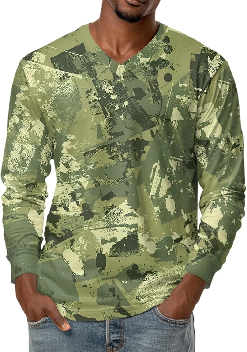 Мужская футболка с длинным рукавом Casual Gradient Color FQZWONG
Мужская футболка с длинным рукавом Casual Gradient Color FQZWONG