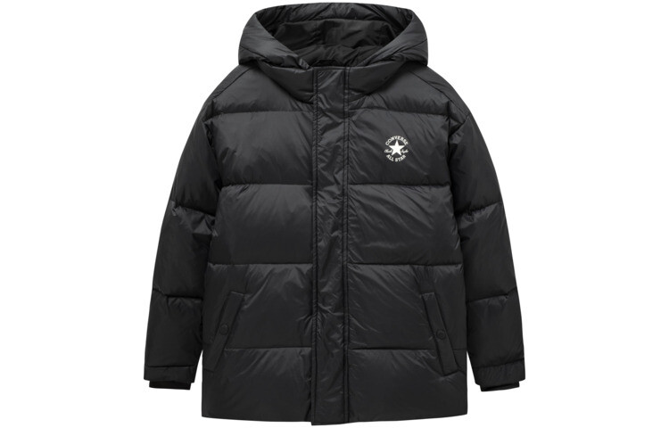 Converse Kids Пуховик/пуховик, цвет Black 
Converse Kids Пуховик/пуховик, цвет Black