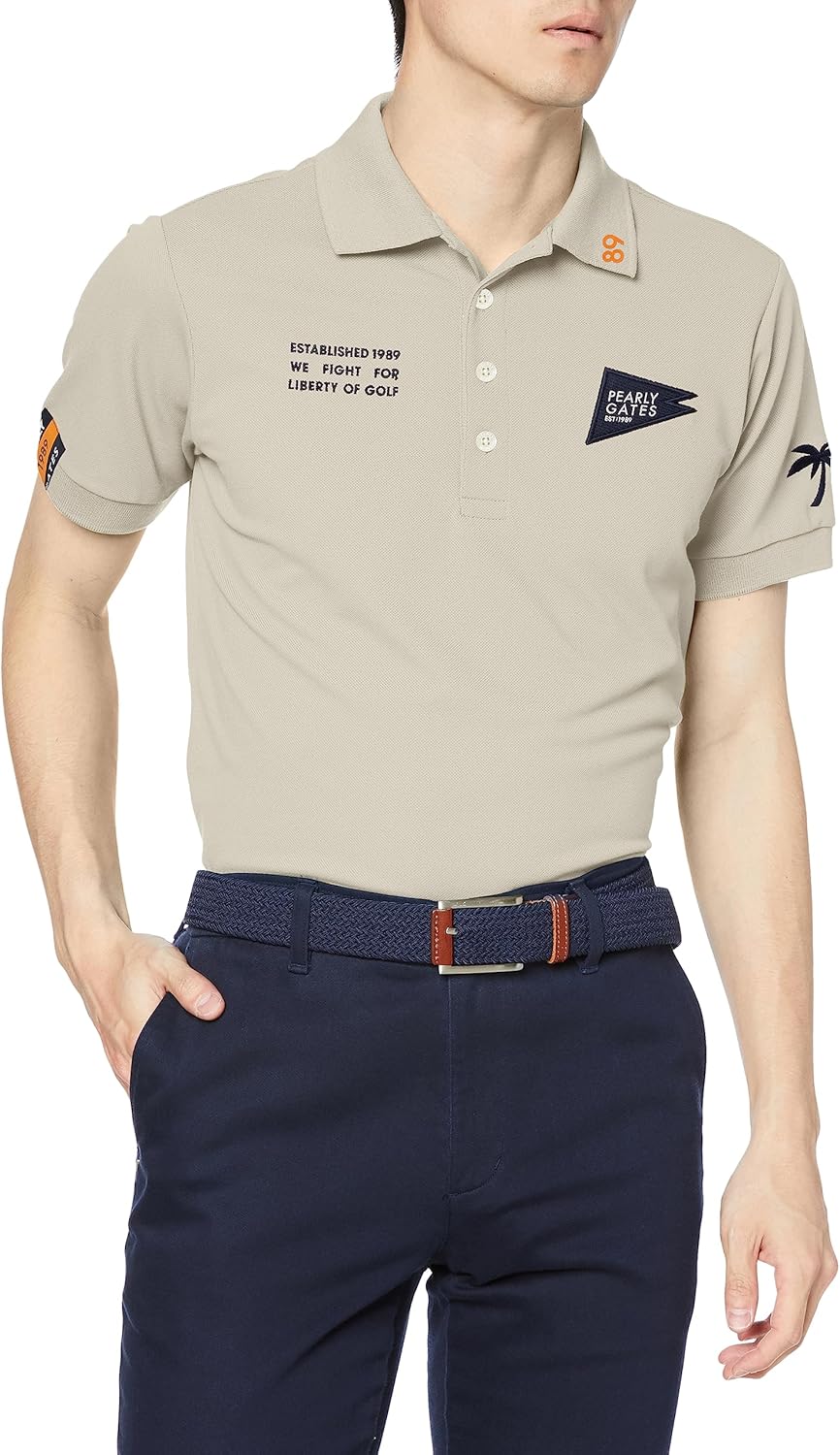 Мужская поло-рубашка с коротким рукавом Parly Gates 053-3160501 (защита от УФ-излучения, впитывающая влагу, быстросохнущая, непрозрачная) / для гольфа Pearly Gates
Мужская поло-рубашка с коротким рукавом Parly Gates 053-3160501 (защита от УФ-излучения, впитывающая влагу, быстросохнущая, непрозрачная) / для гольфа Pearly Gates