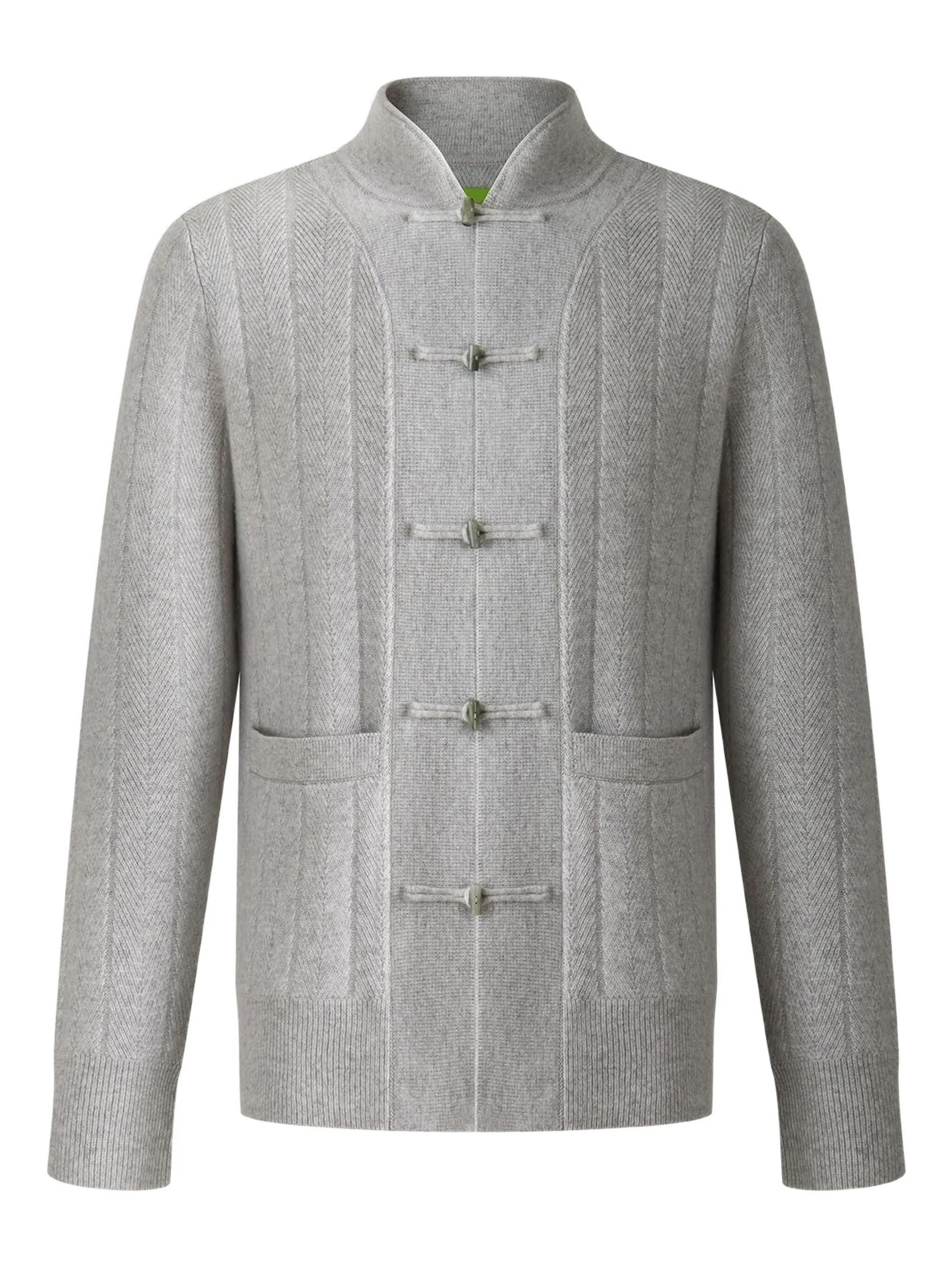 Кардиган на пуговицах Shanghai Tang, серый
Кардиган на пуговицах Shanghai Tang, серый