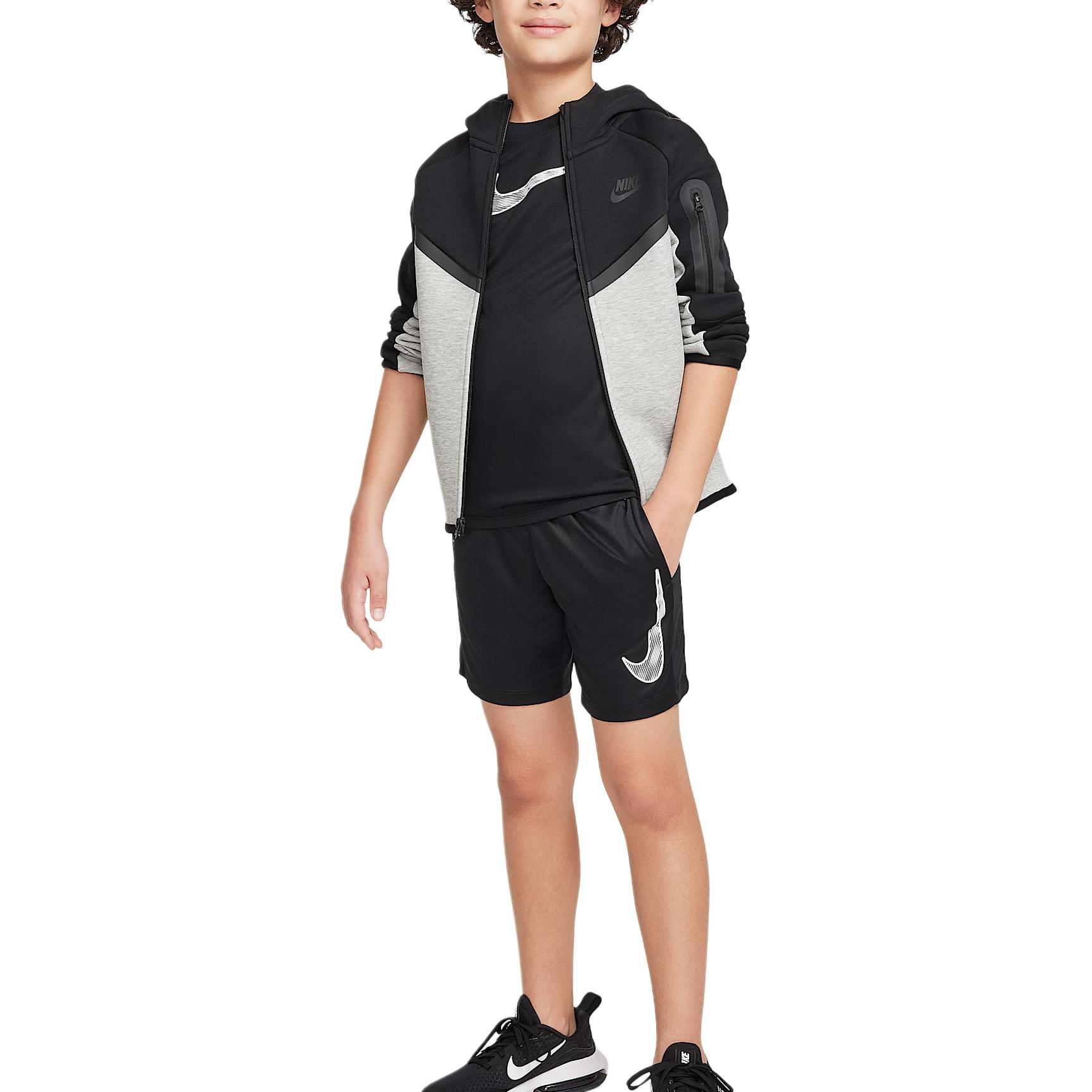 Nike Дышащие шорты dri fit для подростков black/black/white
Nike Дышащие шорты dri fit для подростков black/black/white