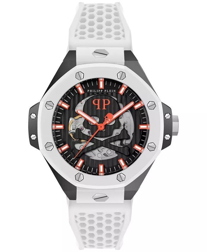 Мужские автоматические часы Skeleton Royal White с силиконовым ремешком, 46 мм Philipp Plein, черный
Мужские автоматические часы Skeleton Royal White с силиконовым ремешком, 46 мм Philipp Plein, черный