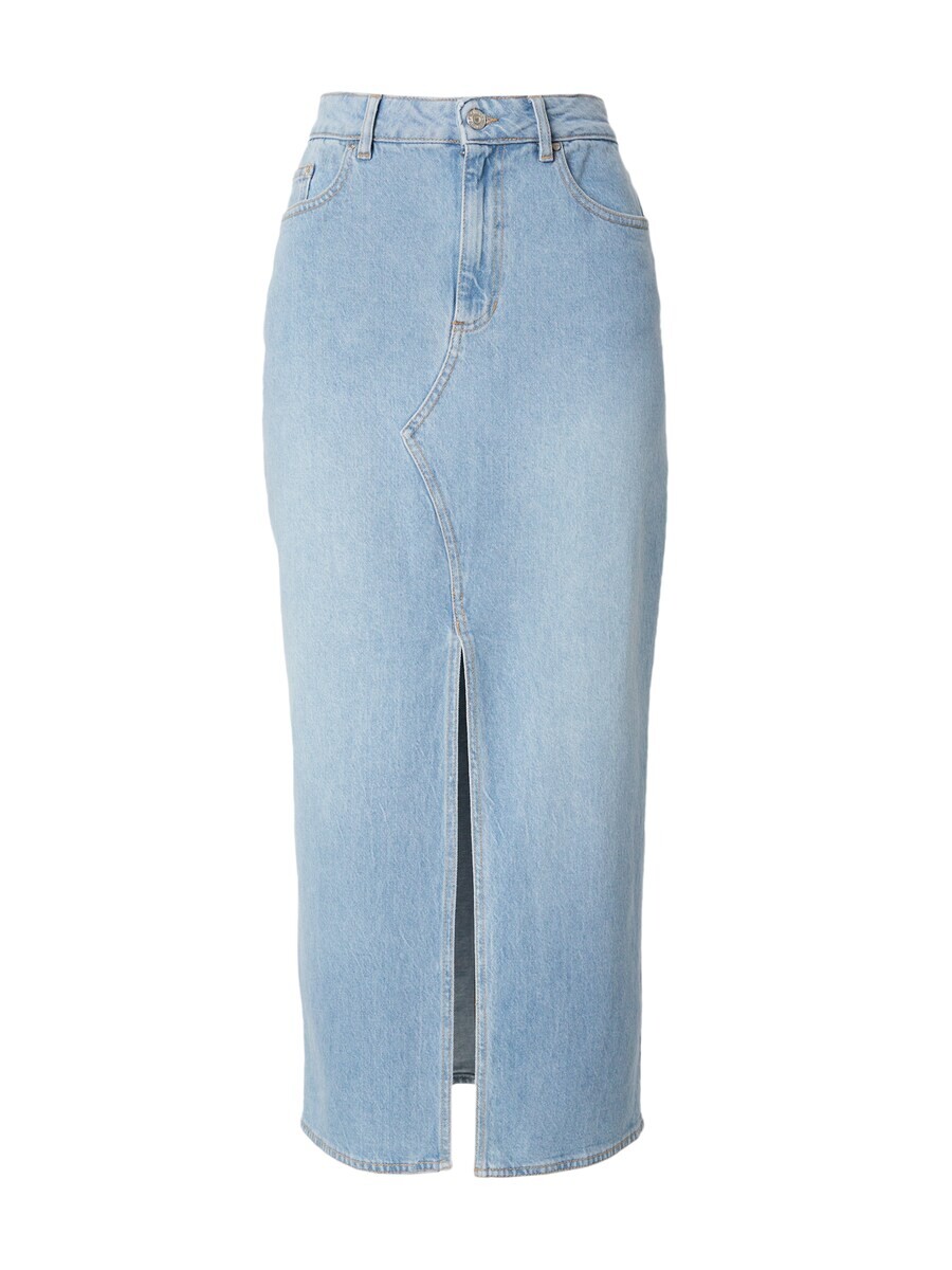 Юбка макси Chiara Ferragni Skirt GONNE, светло-синий 
Юбка макси Chiara Ferragni Skirt GONNE, светло-синий