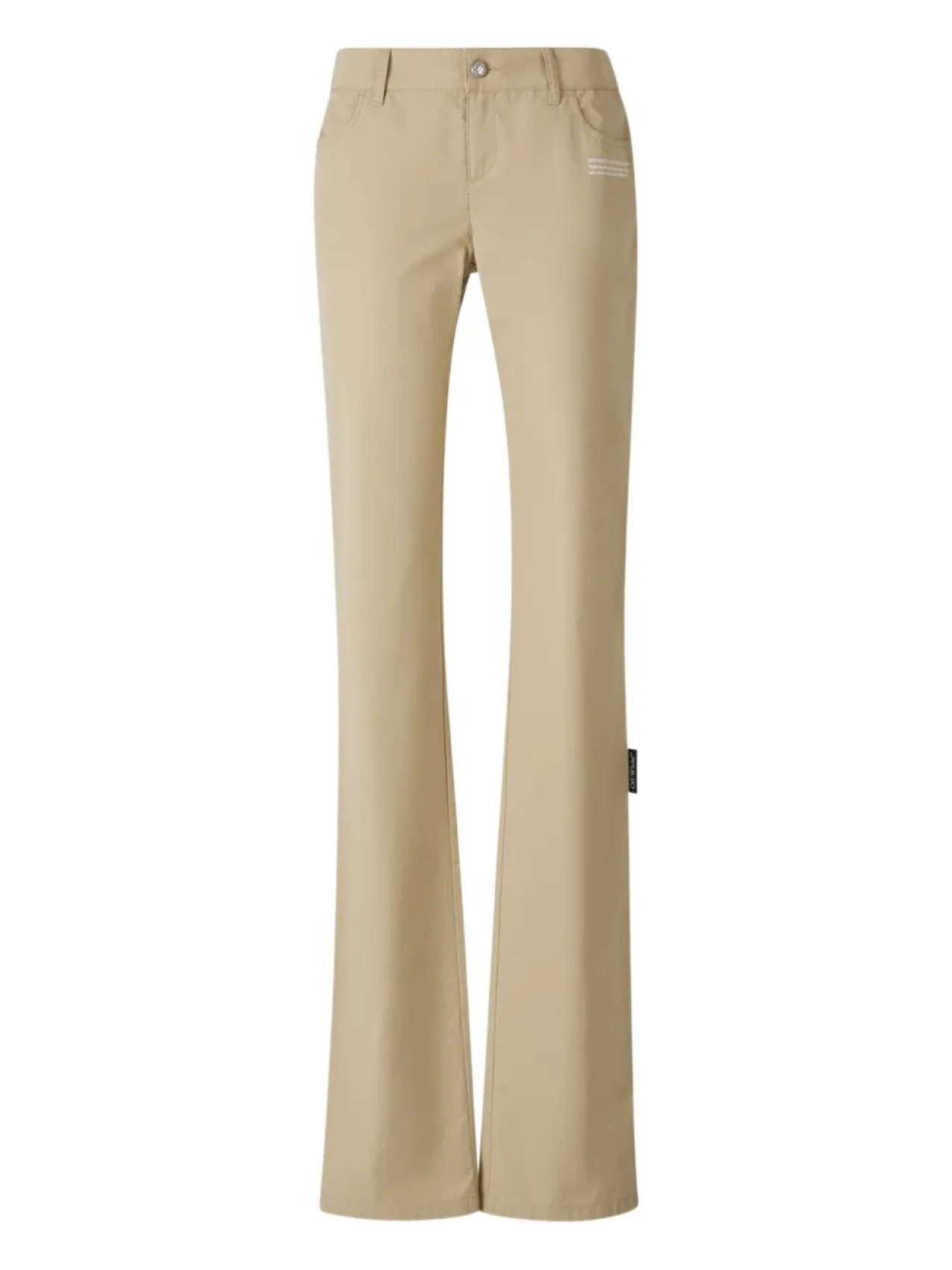 Расклешенные брюки Off-White, нейтральный
Расклешенные брюки Off-White, нейтральный