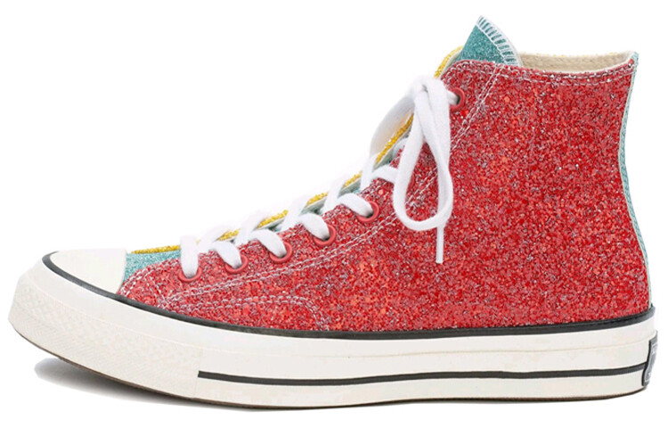 Кеды Converse Chuck Taylor All Star 70 Hi Jw Anderson Glitter Yellow Red 
Кеды Converse Chuck Taylor All Star 70 Hi Jw Anderson Glitter Yellow Red