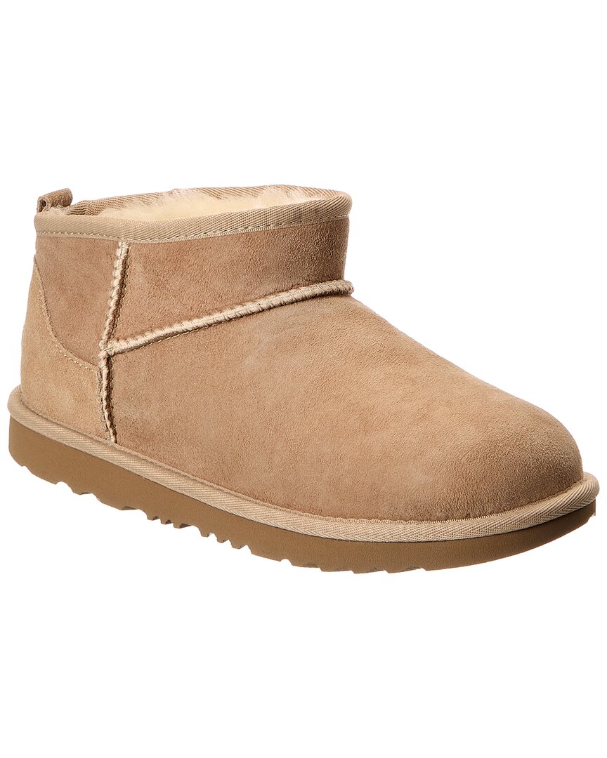 Детские классические ультраминиатюрные замшевые сапоги UGG, коричневый
Детские классические ультраминиатюрные замшевые сапоги UGG, коричневый