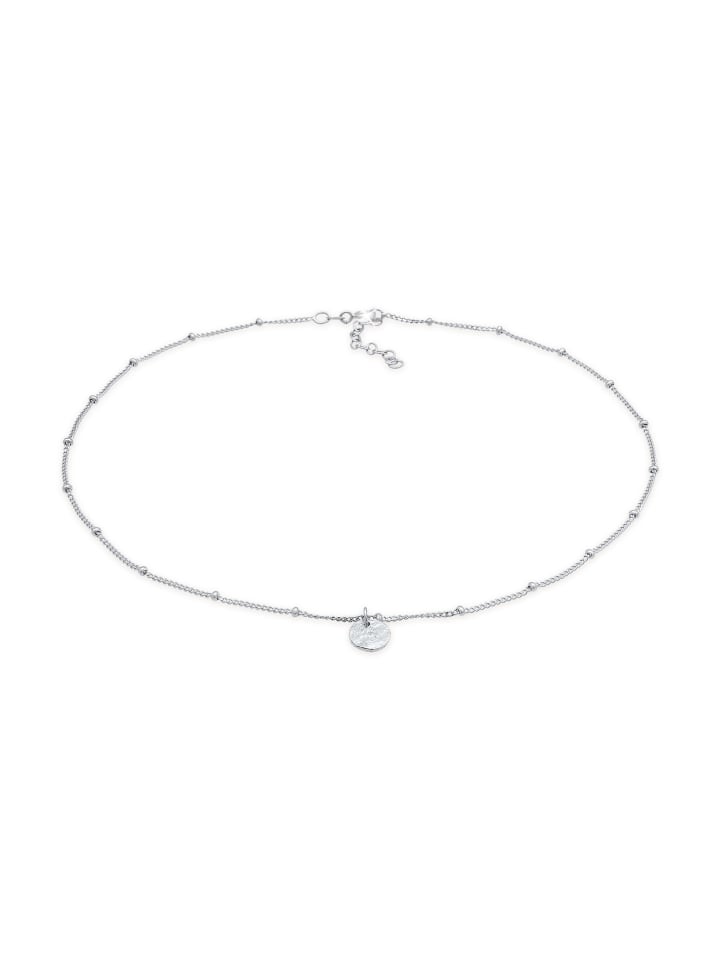 Elli Колье из серебра 925 пробы: шарик и диск из серебра
Elli Колье из серебра 925 пробы: шарик и диск из серебра