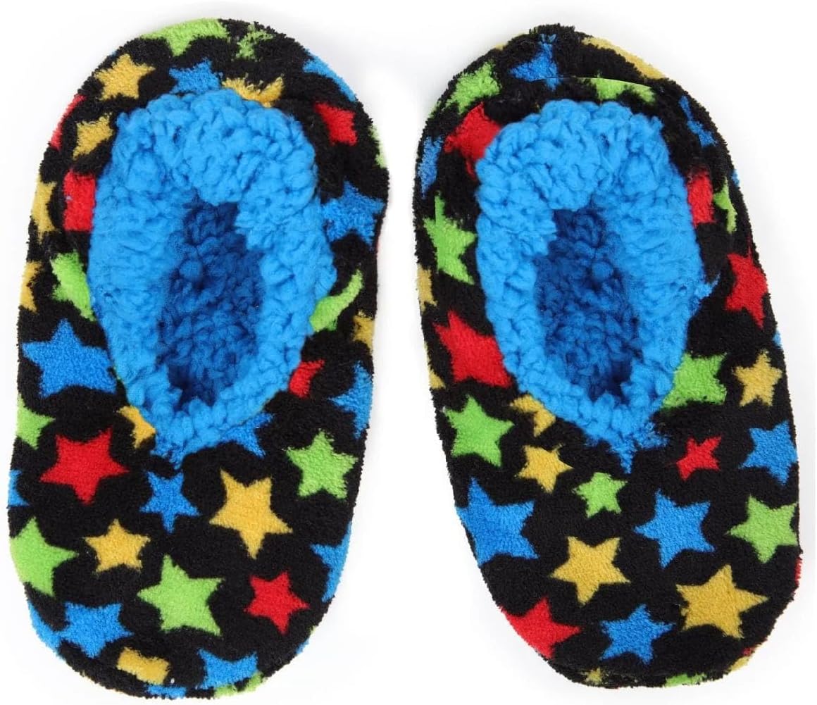 Детские тапочки MeMoi с небом в звездах, подкладка из шерпы, противоскользящие, черный
Детские тапочки MeMoi с небом в звездах, подкладка из шерпы, противоскользящие, черный