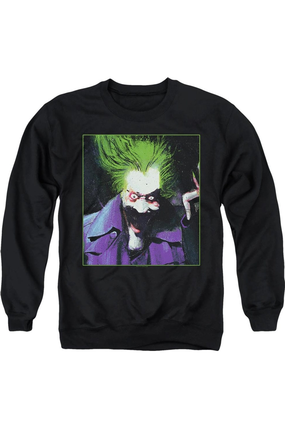 Толстовка Batman Arkham Asylum Joker для взрослых с круглым вырезом Gildan, черный
Толстовка Batman Arkham Asylum Joker для взрослых с круглым вырезом Gildan, черный