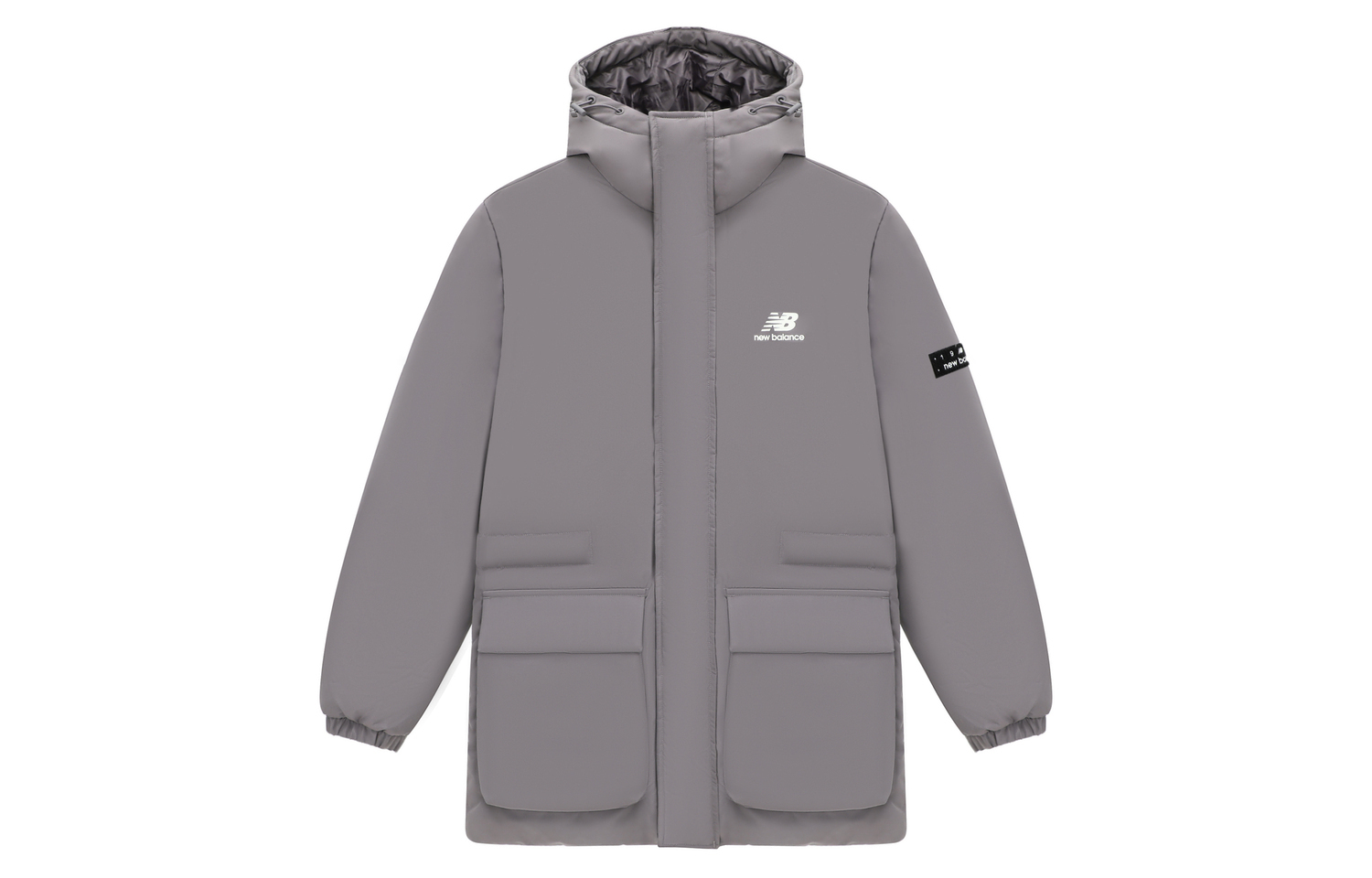 New Balance Пуховая куртка унисекс, серая
New Balance Пуховая куртка унисекс, серая