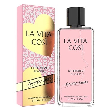 Женская парфюмерная вода La Vita Cosi EDP 75ml
Женская парфюмерная вода La Vita Cosi EDP 75ml