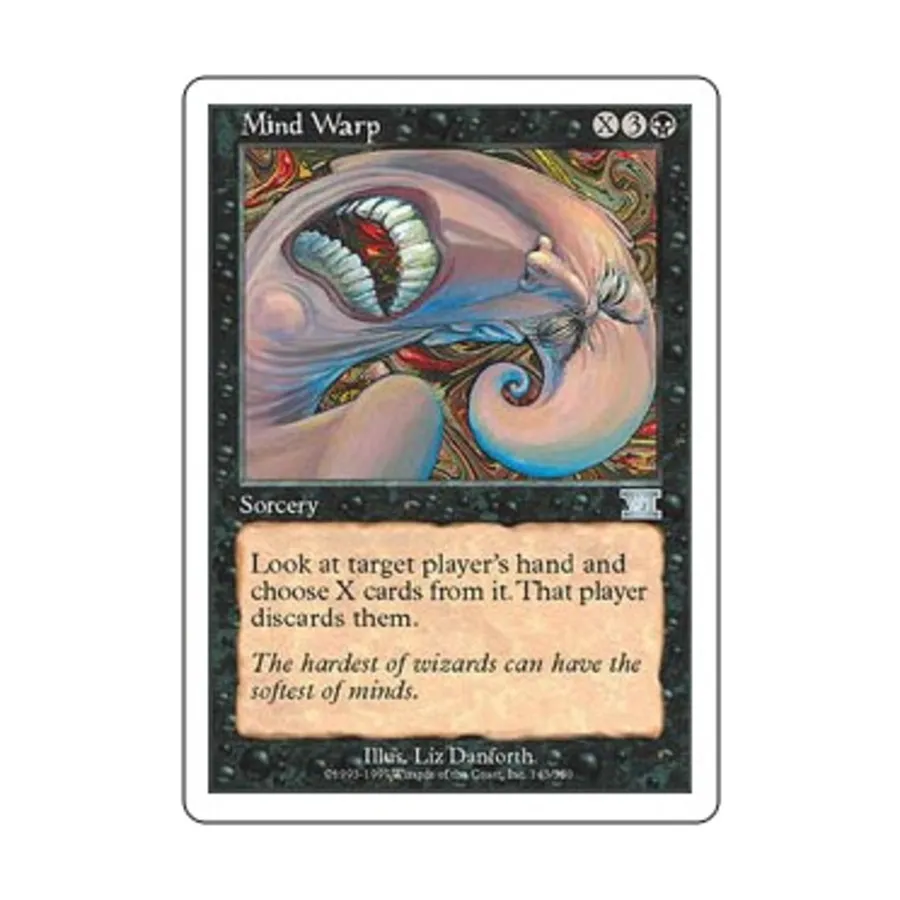 CCG Искажение разума (U), MTG - 6th Edition (Classic)
CCG Искажение разума (U), MTG - 6th Edition (Classic)