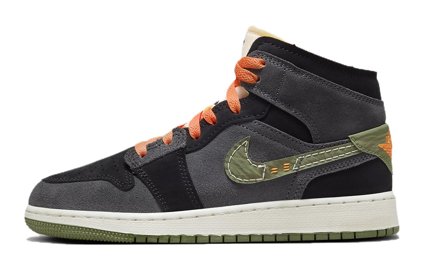 1 Mid SE Craft Антрацит Светло-оливковый GS Jordan, цвет Black Gray
1 Mid SE Craft Антрацит Светло-оливковый GS Jordan, цвет Black Gray