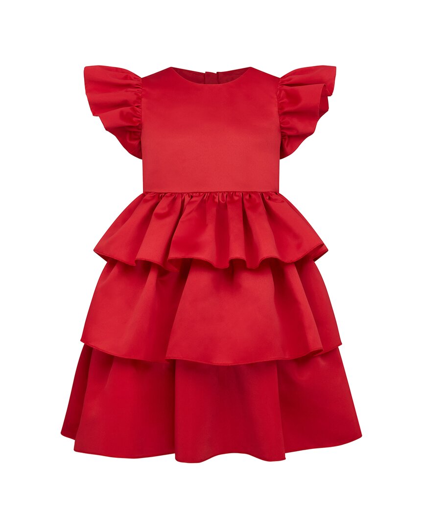 Holly Hastie Scarlett атласное платье для девочек с оборками, красный
Holly Hastie Scarlett атласное платье для девочек с оборками, красный