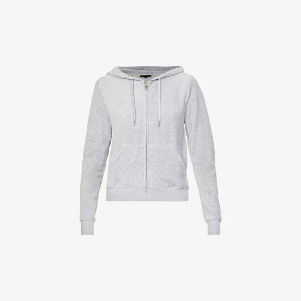 Велюровая толстовка стандартного кроя с вышитым логотипом Juicy Couture, серебряный, Серый, Велюровая толстовка стандартного кроя с вышитым логотипом Juicy Couture, серебряный
Велюровая толстовка стандартного кроя с вышитым логотипом Juicy Couture, серебряный, Серый, Велюровая толстовка стандартного кроя с вышитым логотипом Juicy Couture, серебряный