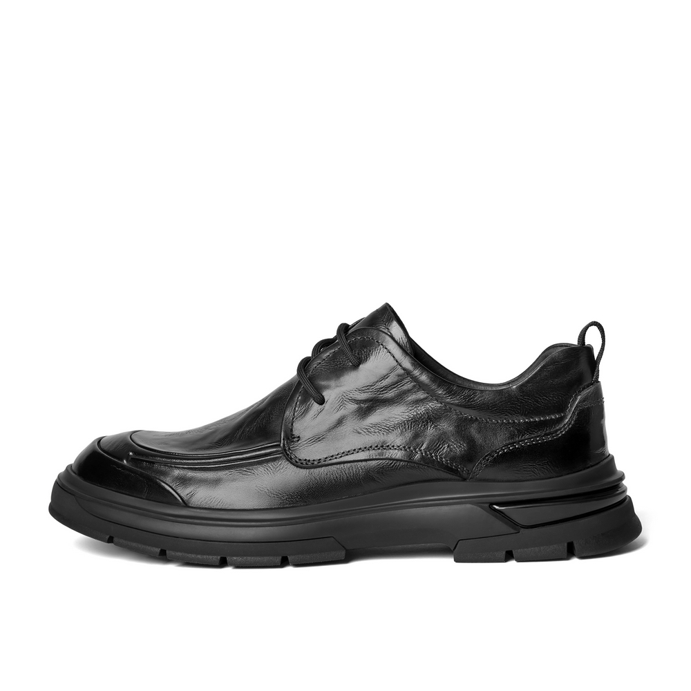 Повседневные кожаные туфли мужские низкие черные BELLE с подкладкой из черного флиса
Повседневные кожаные туфли мужские низкие черные BELLE с подкладкой из черного флиса