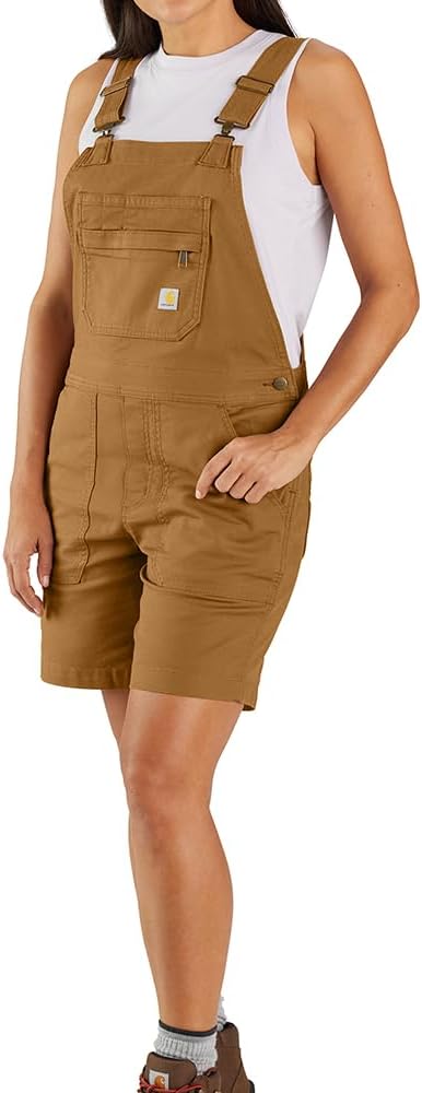 Carhartt Women's 106197 Женские шорты-комбинезон Rugged Flex Relaxed Fit Canvas, Carhartt Brown
Carhartt Women's 106197 Женские шорты-комбинезон Rugged Flex Relaxed Fit Canvas, Carhartt Brown