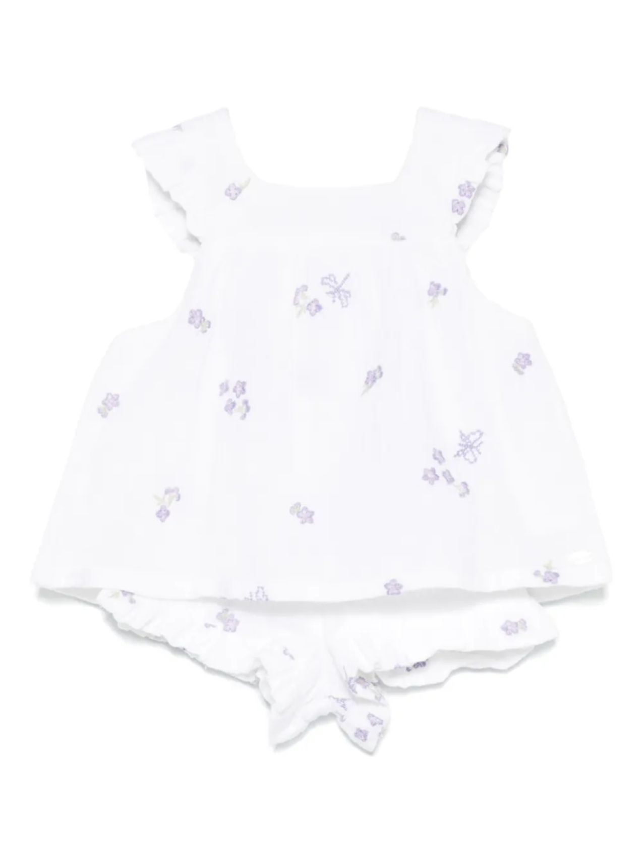 Комплект шорт с вышивкой Tartine Et Chocolat, белый
Комплект шорт с вышивкой Tartine Et Chocolat, белый