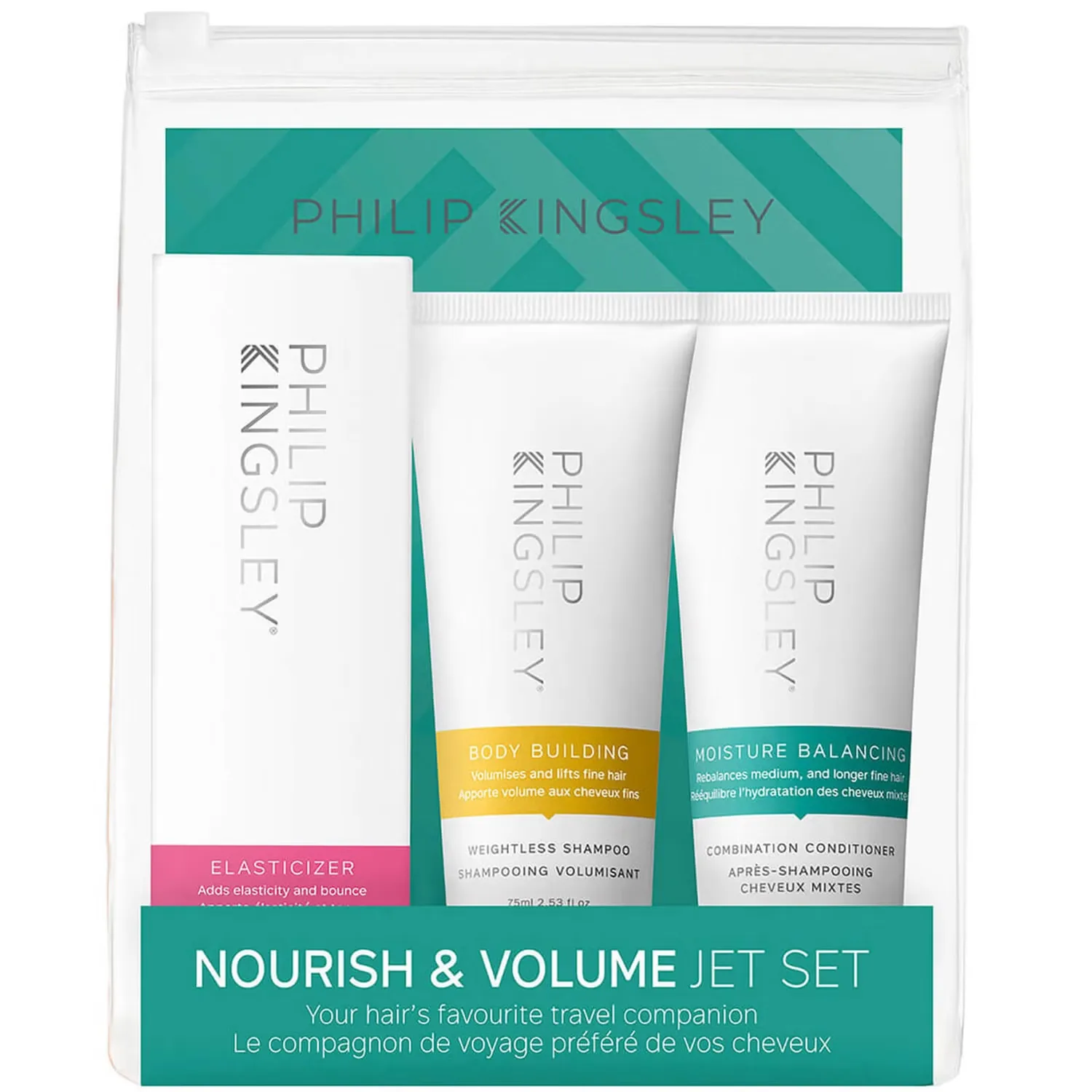 Набор Nourish and Shine Jet Set Philip Kingsley
Набор Nourish and Shine Jet Set Philip Kingsley