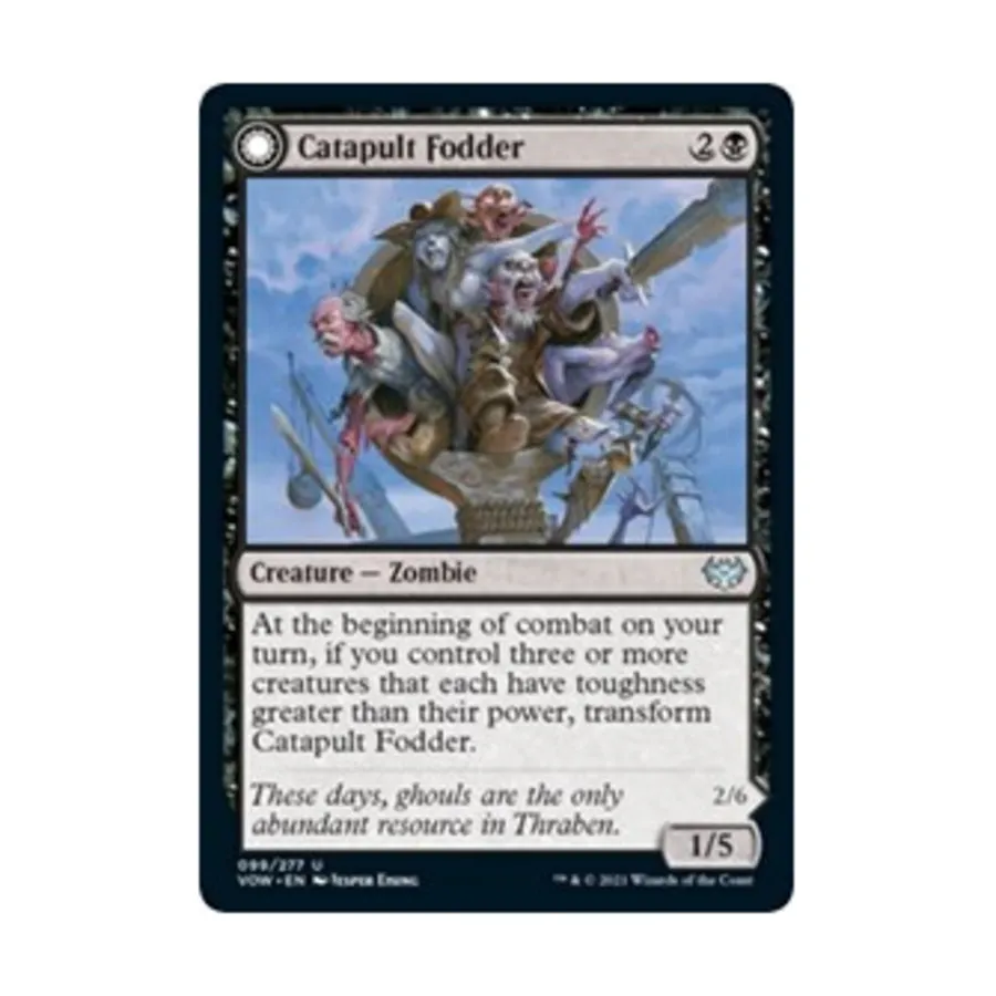 CCG Катапульта Корм (U), MTG - Innistrad: Crimson Vow
CCG Катапульта Корм (U), MTG - Innistrad: Crimson Vow