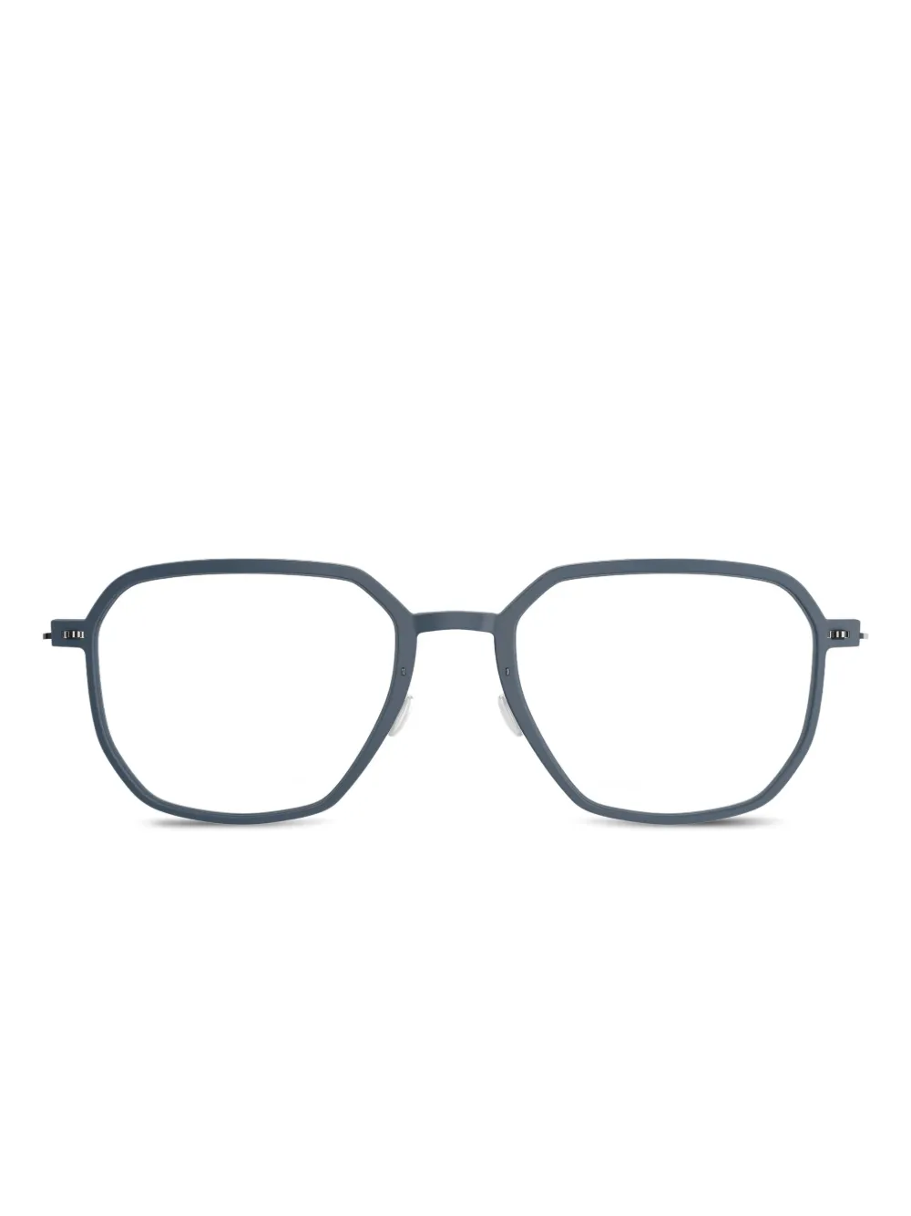 Очки в геометрической оправе Lindberg, серый 
Очки в геометрической оправе Lindberg, серый